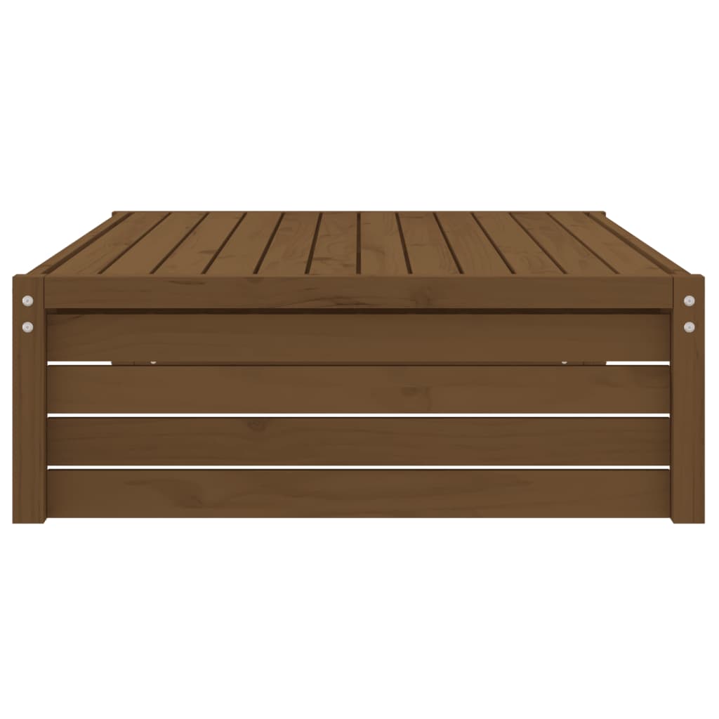Tuinvoetenbank 20X80 Cm Massief Grenenhout Honingbruin Honingbruin grenenhout Voetensteun