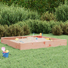 Zandbak massief douglashout 160x160x20 cm