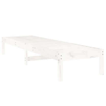 Ligstoelen 199,5X60X74 Cm Massief Grenenhout Wit 2 Wit grenenhout