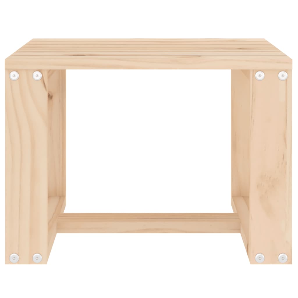 Tuinbijzettafel 40X38X28,5 Cm Massief Grenenhout Natuurlijk grenenhout