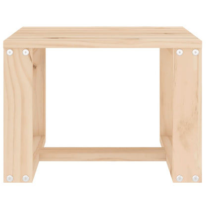 Tuinbijzettafel 40X38X28,5 Cm Massief Grenenhout Natuurlijk grenenhout
