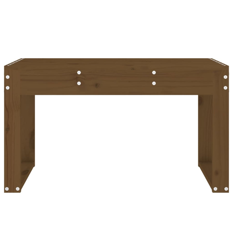 Tuinbank Massief Grenenhout Honingbruin 80 x 38 x 45 cm Honingbruin grenenhout
