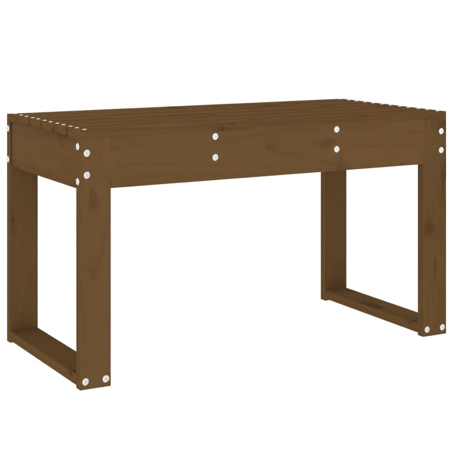 Tuinbank Massief Grenenhout Honingbruin 80 x 38 x 45 cm Honingbruin grenenhout