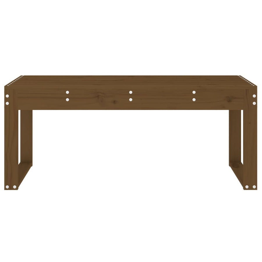 Tuinbank Massief Grenenhout Honingbruin 110 x 38 x 45 cm Honingbruin grenenhout