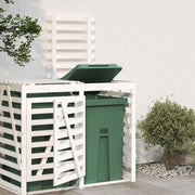 Containerberging verlengstuk massief grenenhout 78x91,5x128,5 cm wit