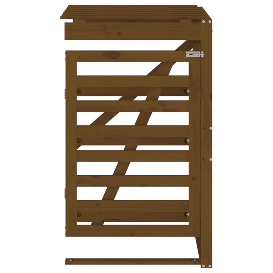 Containerberging Verlengstuk Massief Grenenhout Honingbruin 78 x 91.5 x 128.5 cm Honingbruin grenenhout