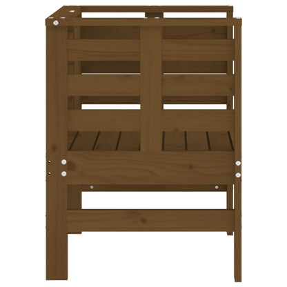 Tuinstoelen 61,5X53X71 Cm Massief Grenenhout Honingbruin Honingbruin grenenhout
