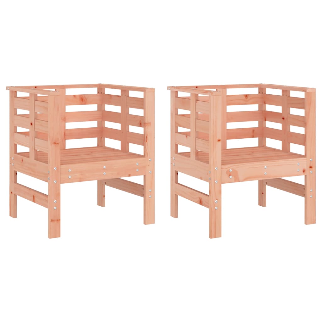 Tuinstoelen 61,5X53X71 Cm Massief Douglashout Natuurlijk douglashout