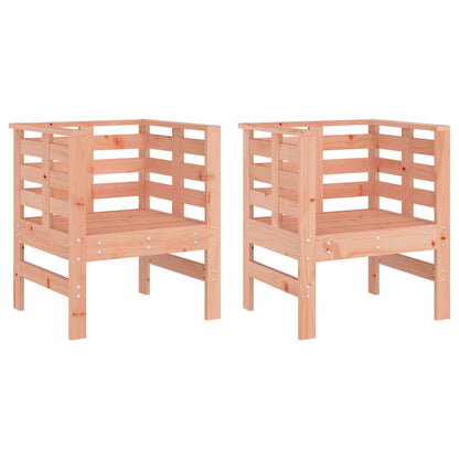 Tuinstoelen 61,5X53X71 Cm Massief Douglashout Natuurlijk douglashout