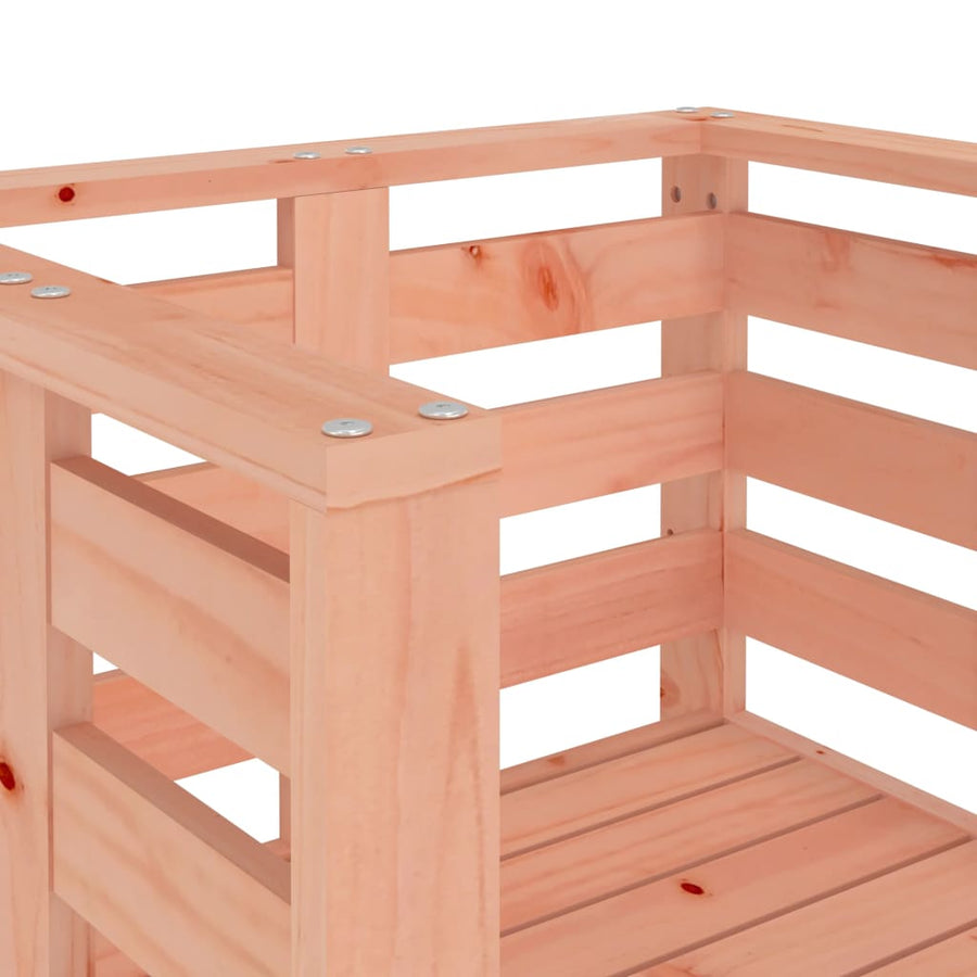 Tuinstoelen 61,5X53X71 Cm Massief Douglashout Natuurlijk douglashout