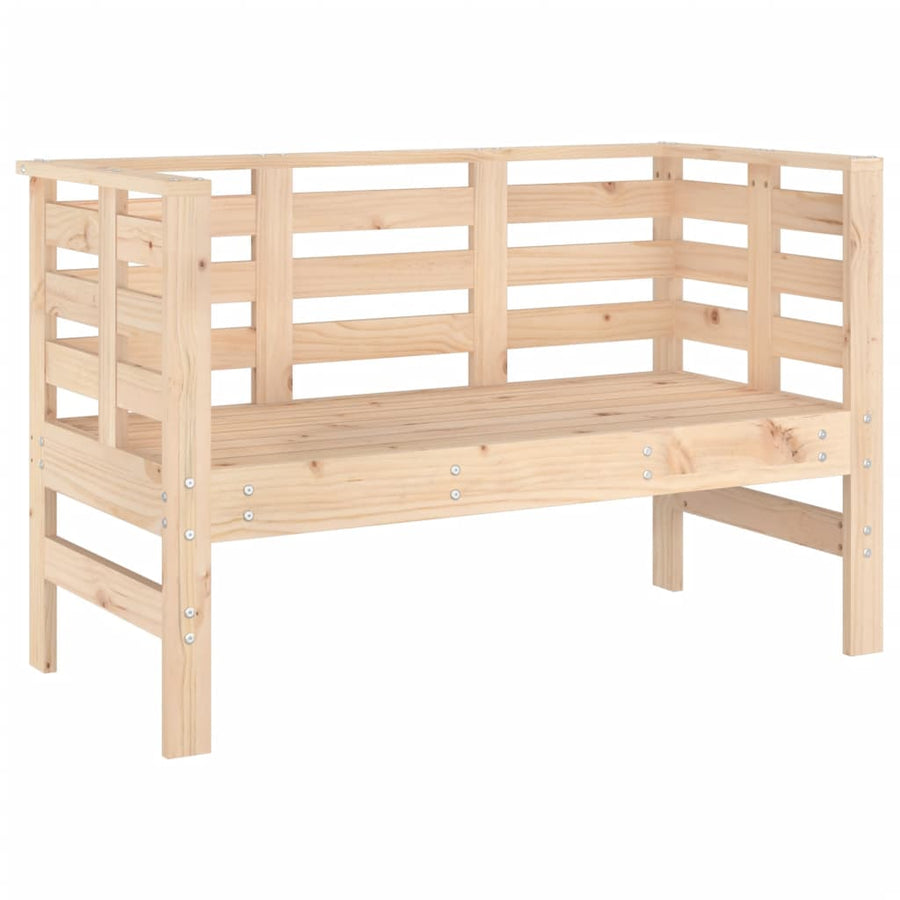 Tuinbankje ,5X53X7 Cm Massief Grenenhout Natuurlijk grenenhout