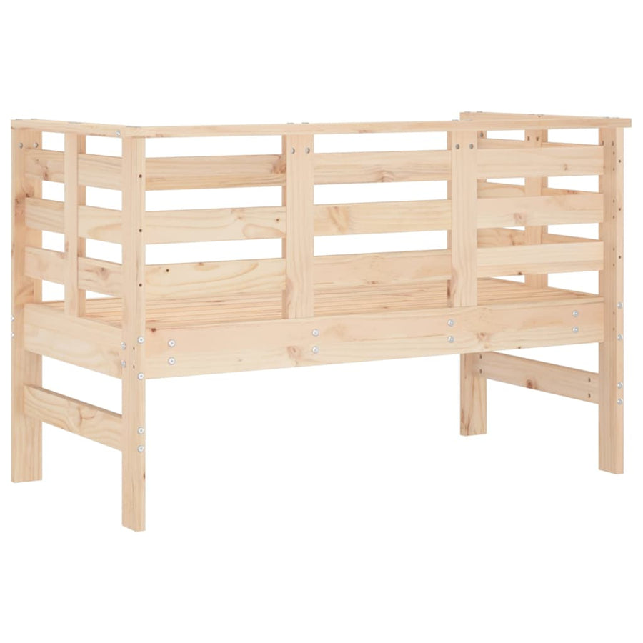 Tuinbankje ,5X53X7 Cm Massief Grenenhout Natuurlijk grenenhout