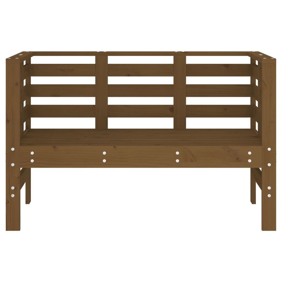 Tuinbankje ,5X53X7 Cm Massief Grenenhout Honingbruin Honingbruin grenenhout