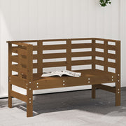 Tuinbank massief grenenhout 111,5x53x71 cm honingbruin