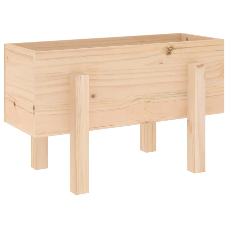 Plantenbak 62X30X38 Cm Massief Grenenhout