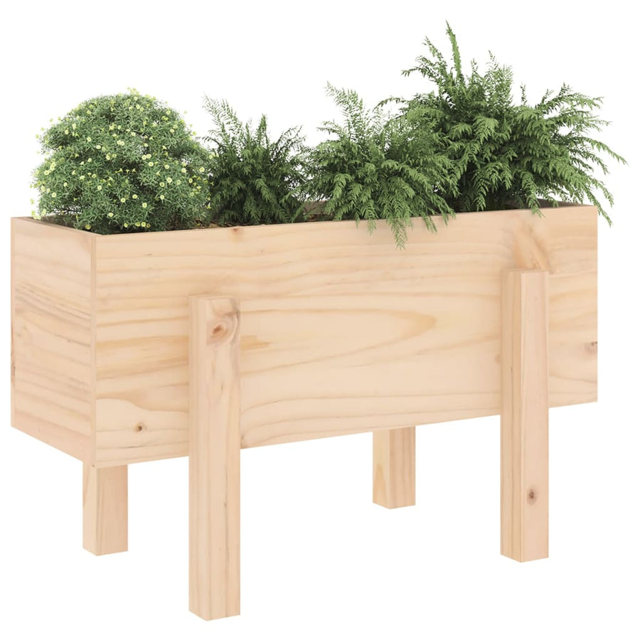 Plantenbak 62X30X38 Cm Massief Grenenhout