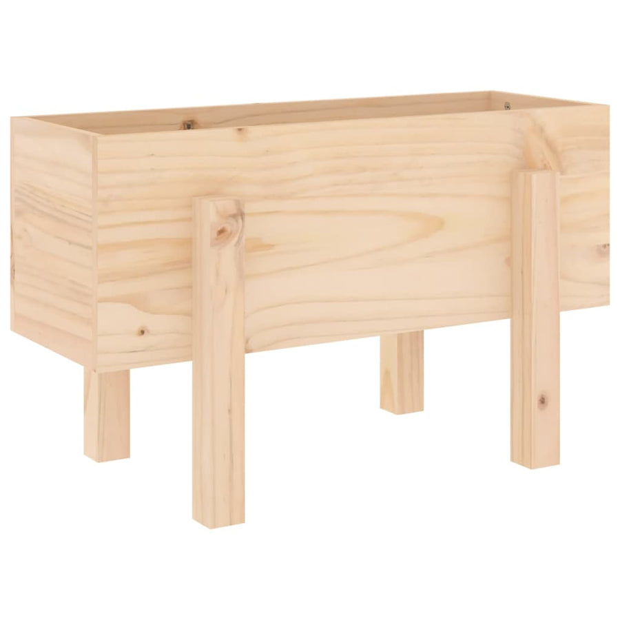Plantenbak 62X30X38 Cm Massief Grenenhout