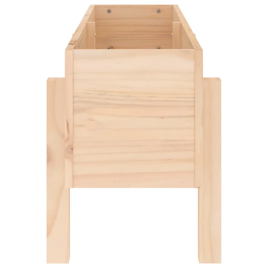Plantenbak Verhoogd 101X30X38 Cm Massief Grenenhout