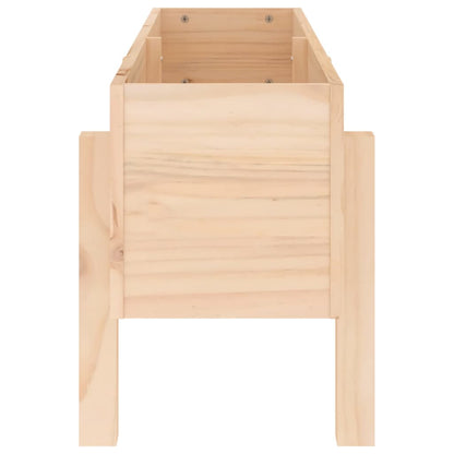 Plantenbak Verhoogd 101X30X38 Cm Massief Grenenhout