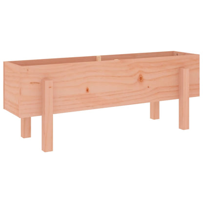 Plantenbak verhoogd 101x30x38 cm massief douglashout