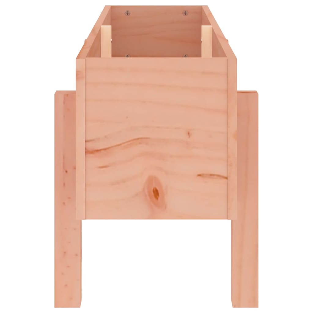 Plantenbak verhoogd 101x30x38 cm massief douglashout