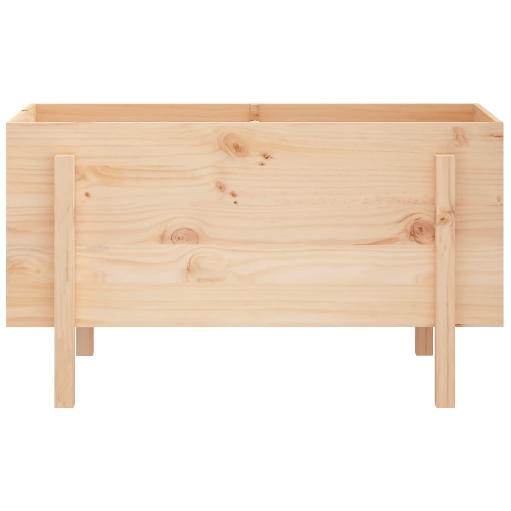 Plantenbak Verhoogd 101X50X57 Cm Massief Grenenhout