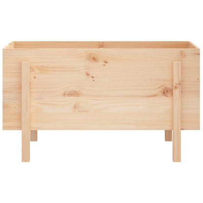 Plantenbak Verhoogd 101X50X57 Cm Massief Grenenhout