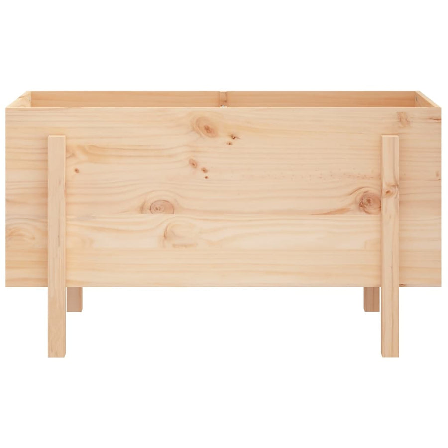 Plantenbak Verhoogd 101X50X57 Cm Massief Grenenhout