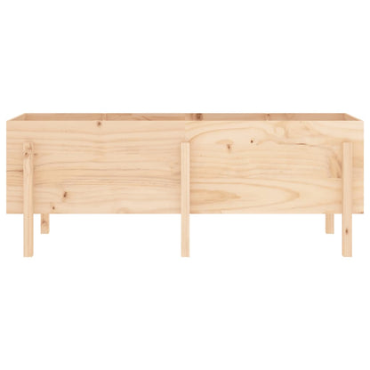 Plantenbak Verhoogd 160X50X57 Cm Massief Grenenhout