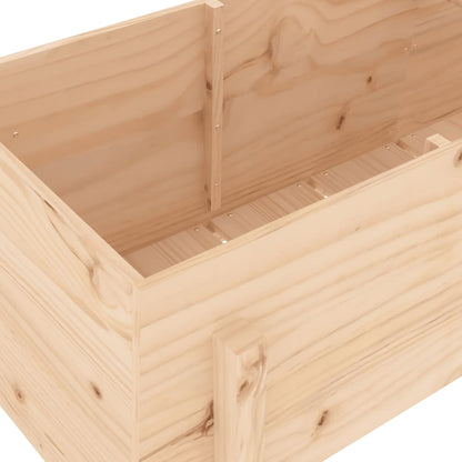 Plantenbak Verhoogd 160X50X57 Cm Massief Grenenhout