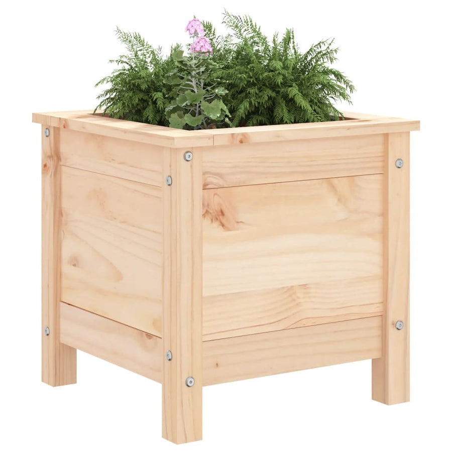Plantenbak 40X40X39 Cm Massief Grenenhout