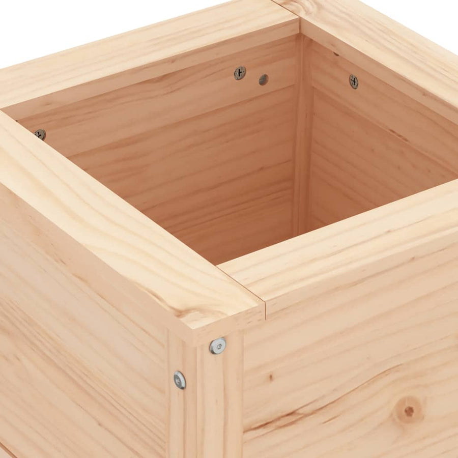 Plantenbak 40X40X39 Cm Massief Grenenhout