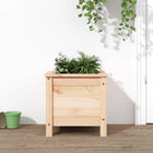 Planter 40x40x39 cm solid pine