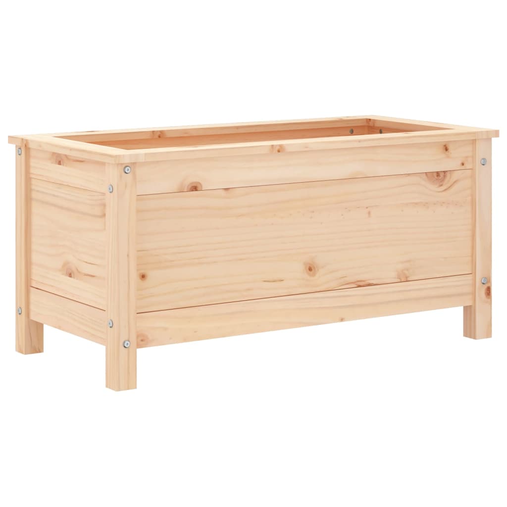 Plantenbak 82,5X40X39 Cm Massief Grenenhout