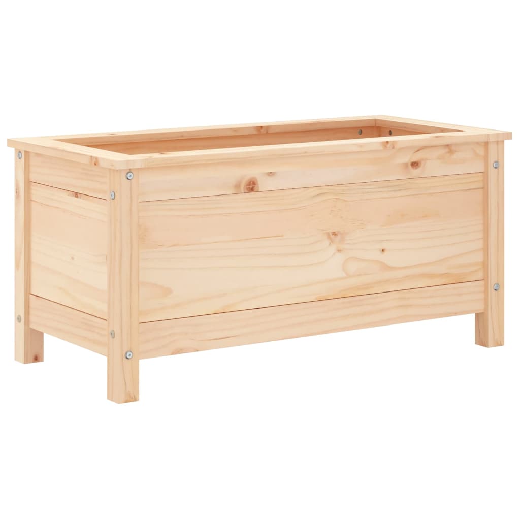 Plantenbak 82,5X40X39 Cm Massief Grenenhout