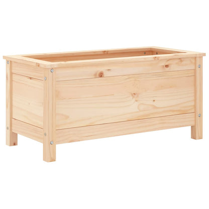 Plantenbak 82,5X40X39 Cm Massief Grenenhout