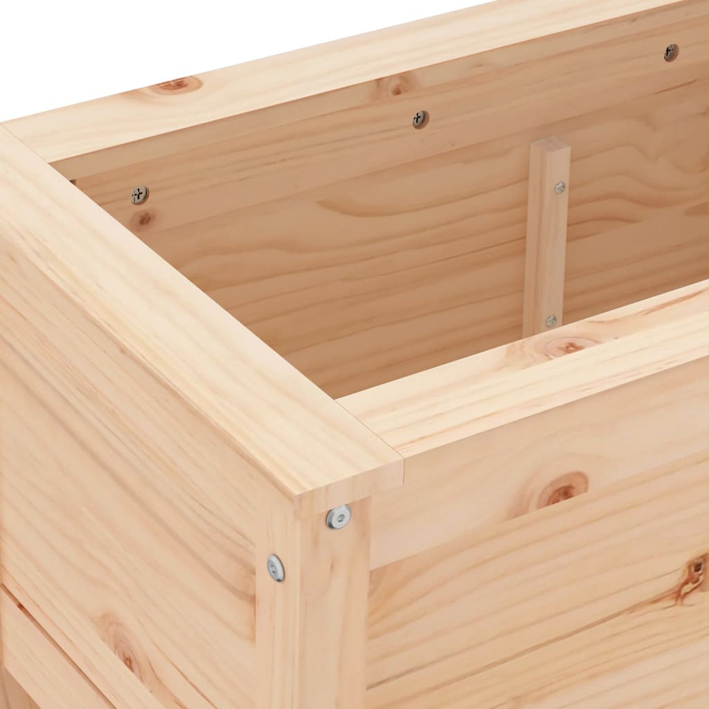 Plantenbak 82,5X40X39 Cm Massief Grenenhout