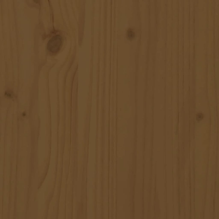 Plantenbak 82,5X40X39 Cm Massief Grenenhout Honingbruin