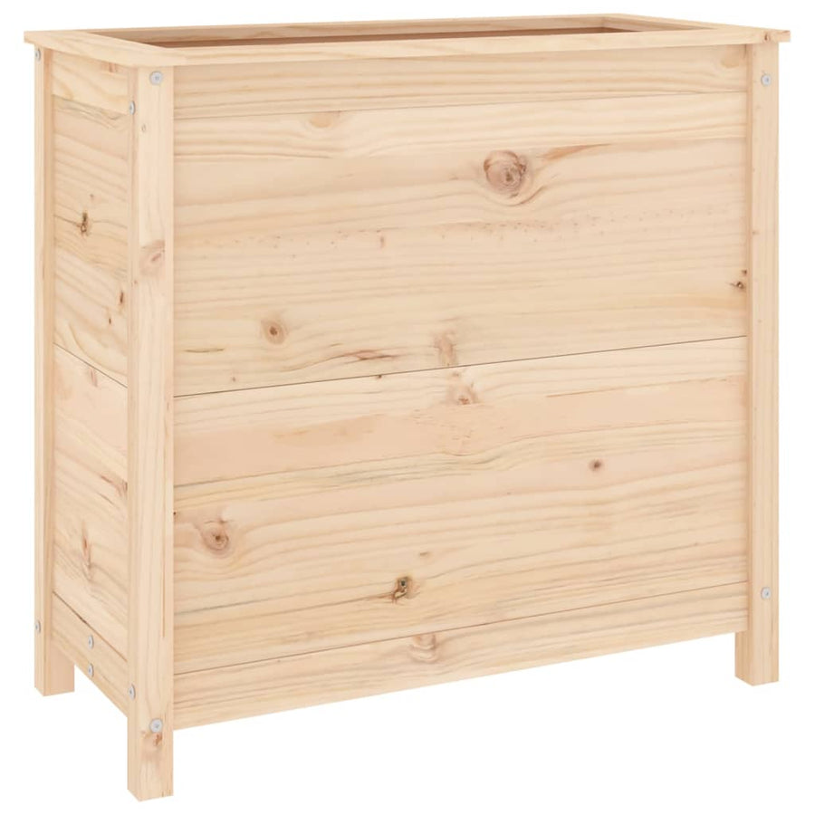 Plantenbak 82,5X40X78 Cm Massief Grenenhout