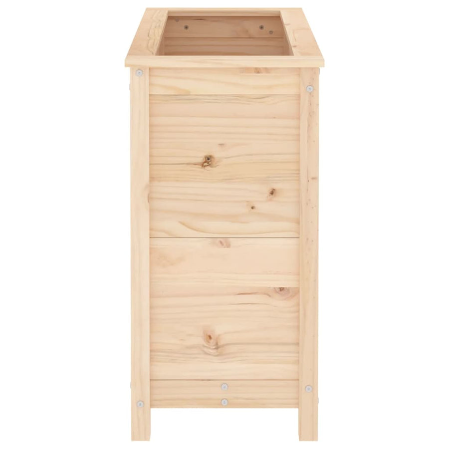 Plantenbak 82,5X40X78 Cm Massief Grenenhout