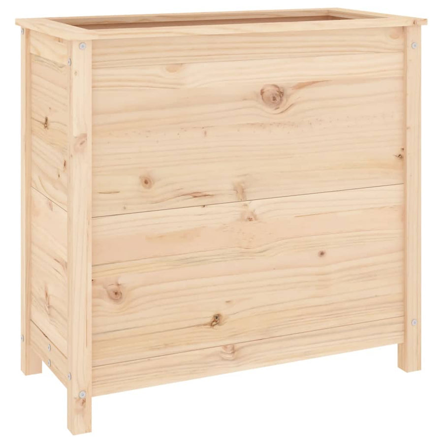 Plantenbak 82,5X40X78 Cm Massief Grenenhout