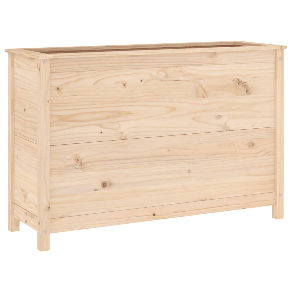Plantenbak Verhoogd 119,5X40X78 Cm Massief Grenenhout