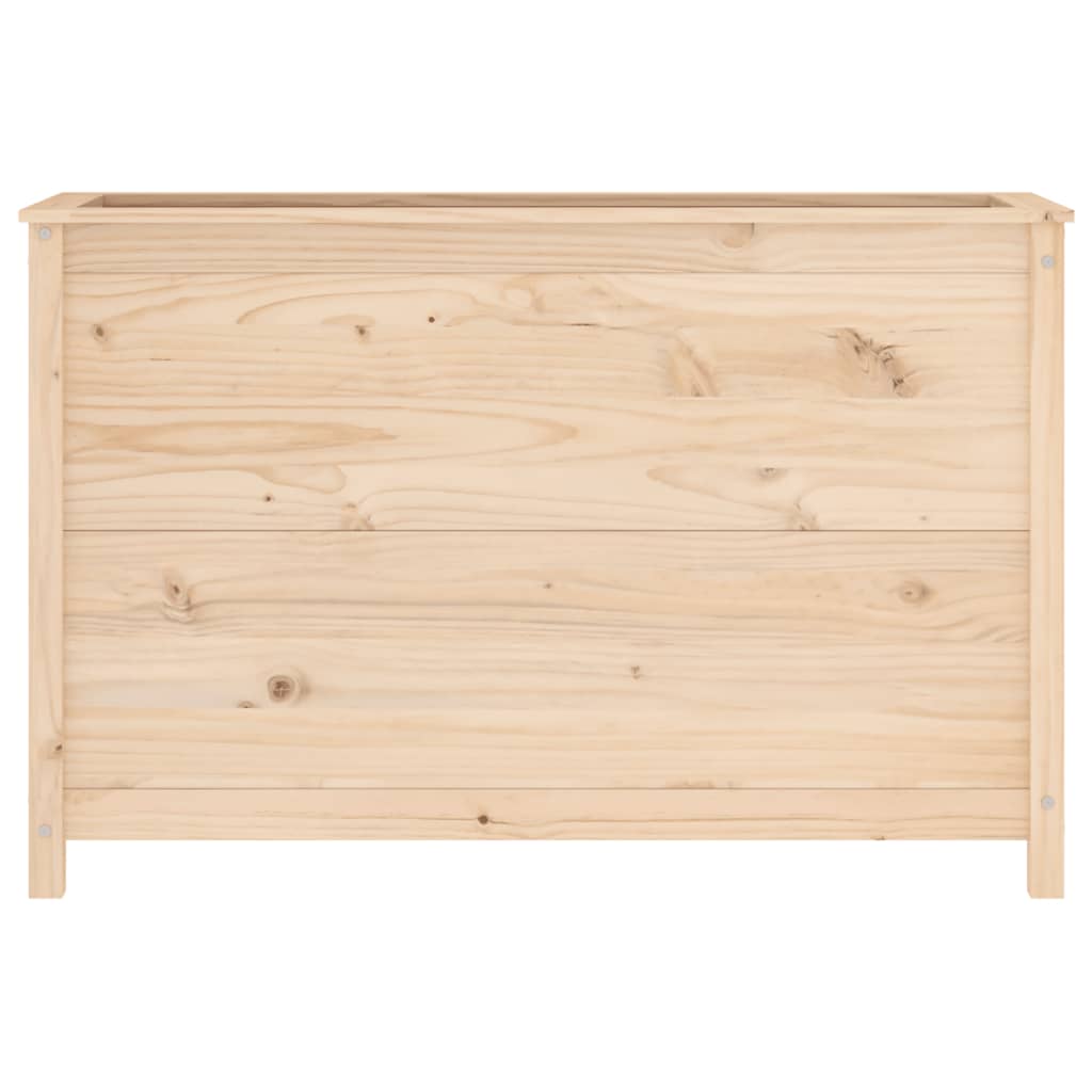 Plantenbak Verhoogd 119,5X40X78 Cm Massief Grenenhout