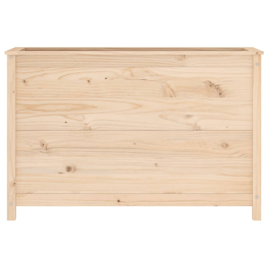 Plantenbak Verhoogd 119,5X40X78 Cm Massief Grenenhout