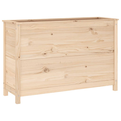 Plantenbak Verhoogd 119,5X40X78 Cm Massief Grenenhout