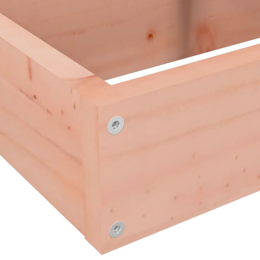 Plantenbak 4-Laags 80,5X79X36 Cm Massief Douglashout 80.5 x 79 x 36 cm Natuurlijk douglashout