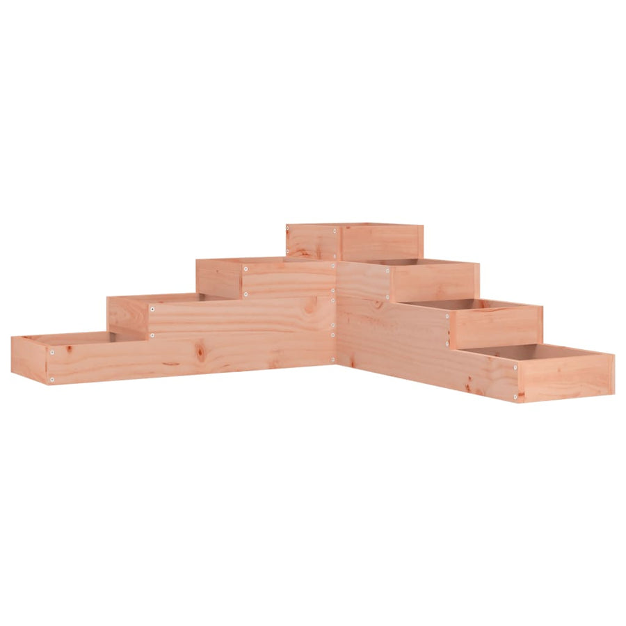 Plantenbak 4-Laags 06X04,5X36 Cm Douglashout 106 x 104.5 x 36 cm Natuurlijk douglashout