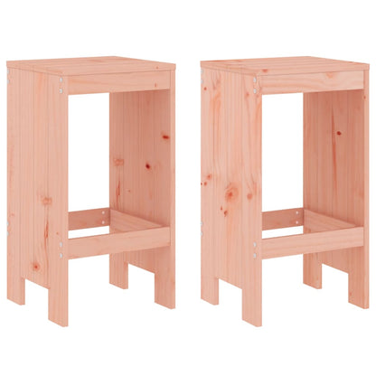 Barkrukken Massief Douglashout 40 x 36 x 75 cm Natuurlijk douglashout