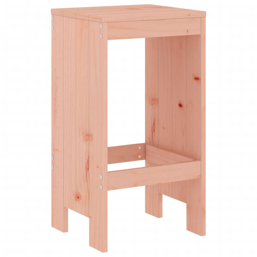 Barkrukken Massief Douglashout 40 x 36 x 75 cm Natuurlijk douglashout
