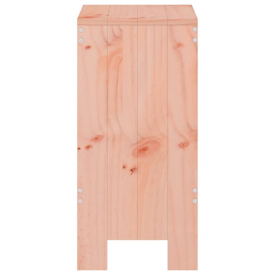 Barkrukken Massief Douglashout 40 x 36 x 75 cm Natuurlijk douglashout